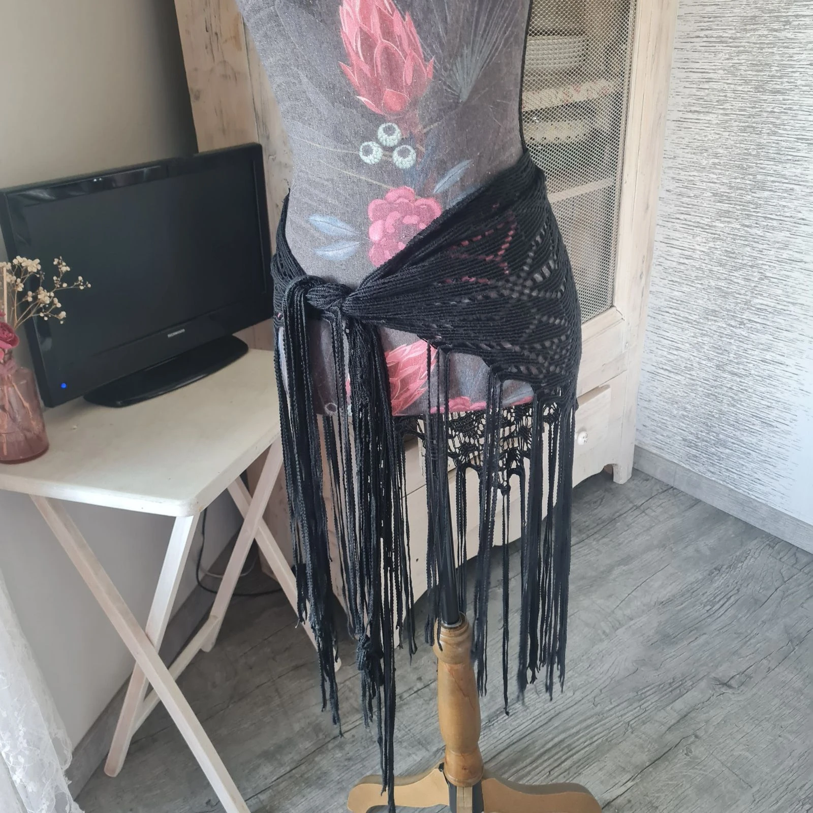 Chale noir – photo 4